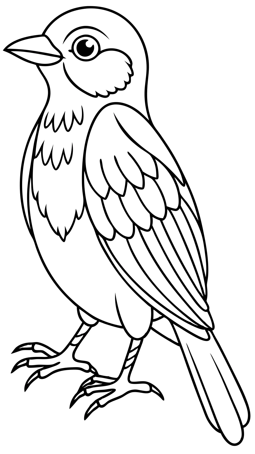 printable bird coloring pages